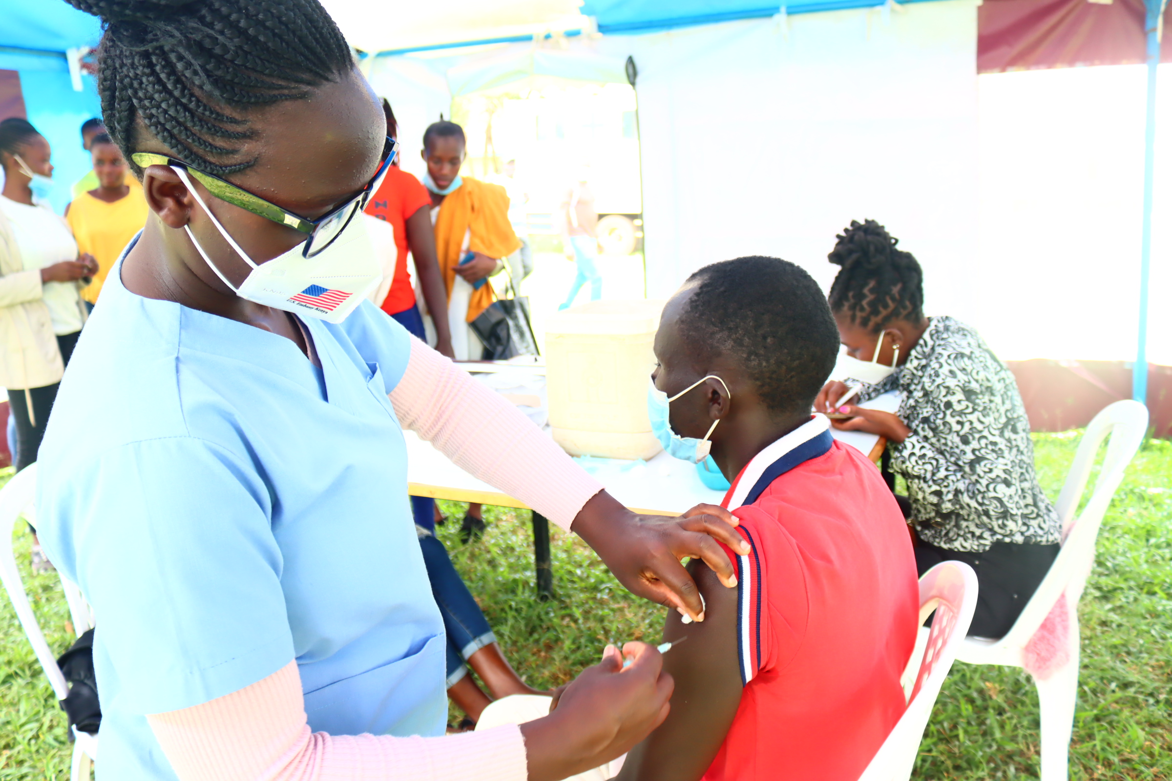 Students Getting Vaccinated